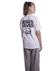 Christliche Tshrit mit Backprint und christlicher massage. Der Schnitt ist oversize und ist Christion Streetwear. Auf dem christlichen Shirt ist Jesus Saves gedruckt