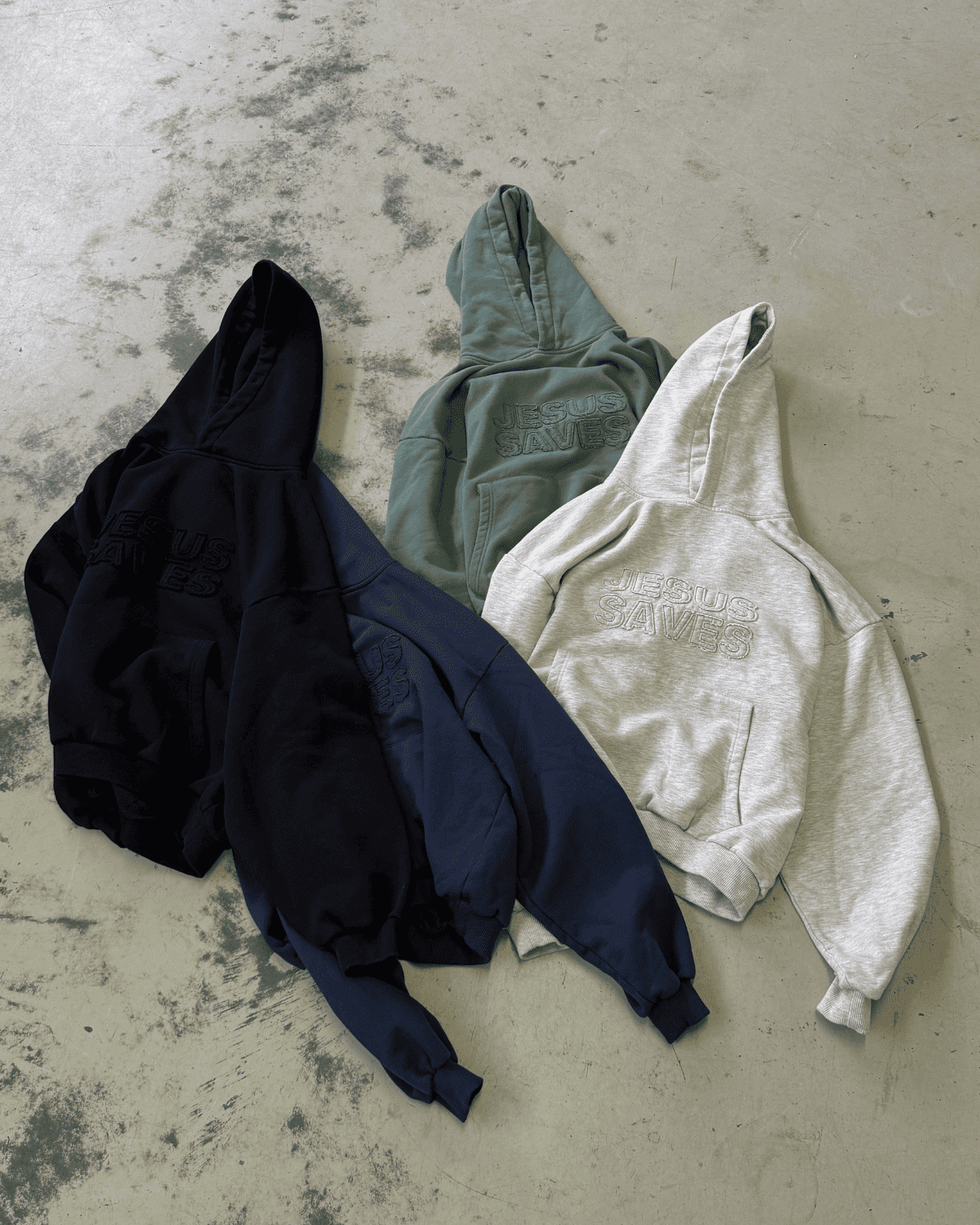 Basic Jesus Saves Hoodie