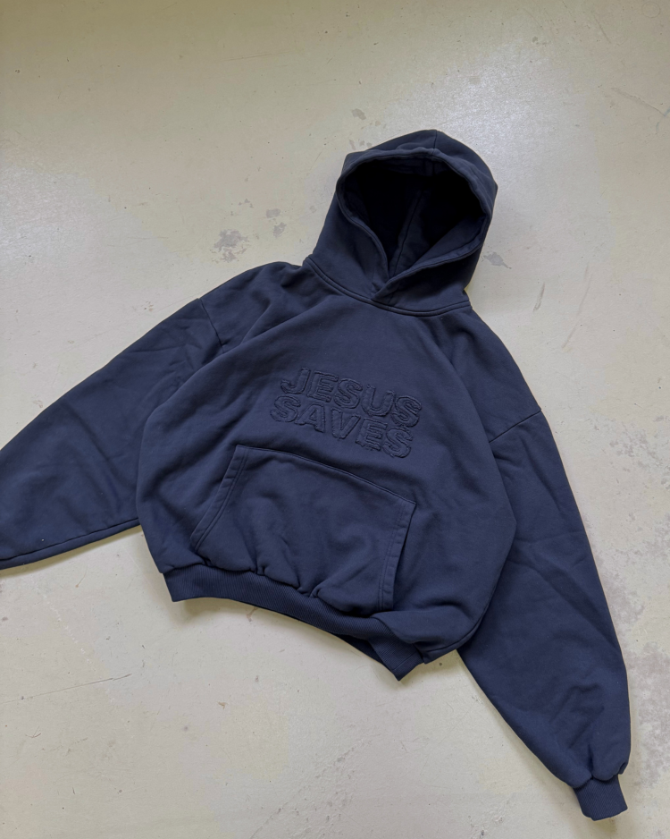 Basic Jesus Saves Hoodie