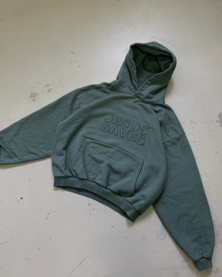 Basic Jesus Saves Hoodie