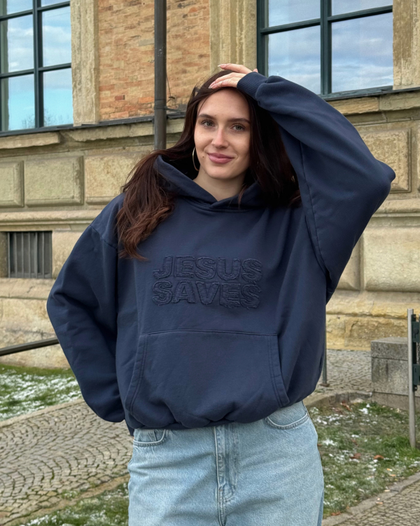 Basic Jesus Saves Hoodie