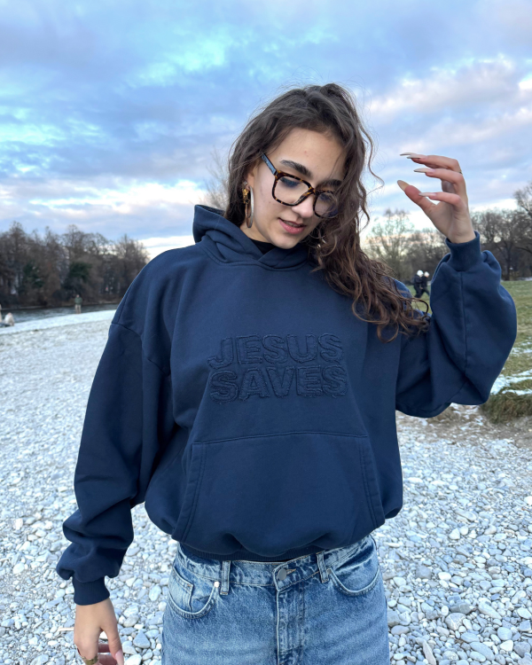 Basic Jesus Saves Hoodie