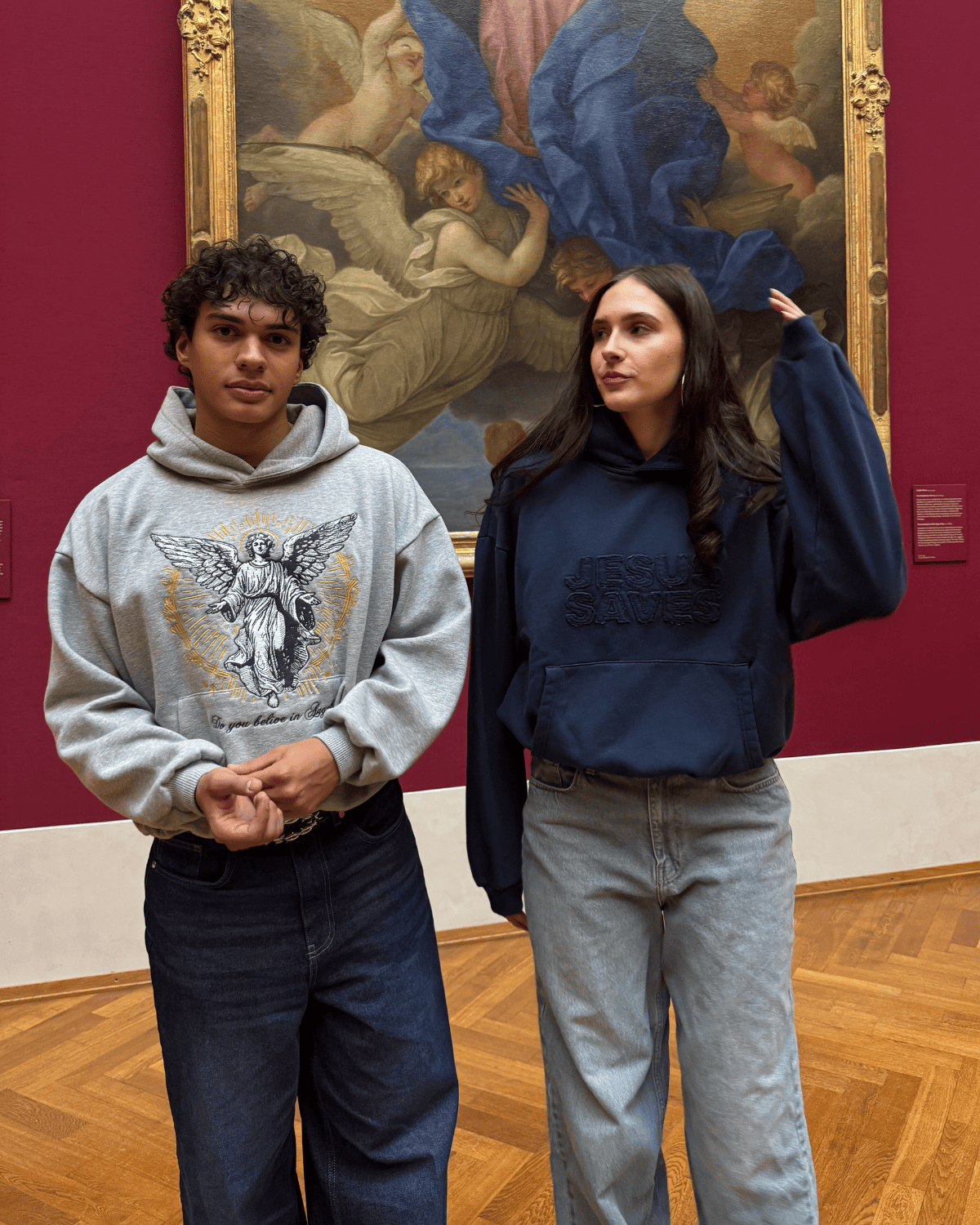 Basic Jesus Saves Hoodie